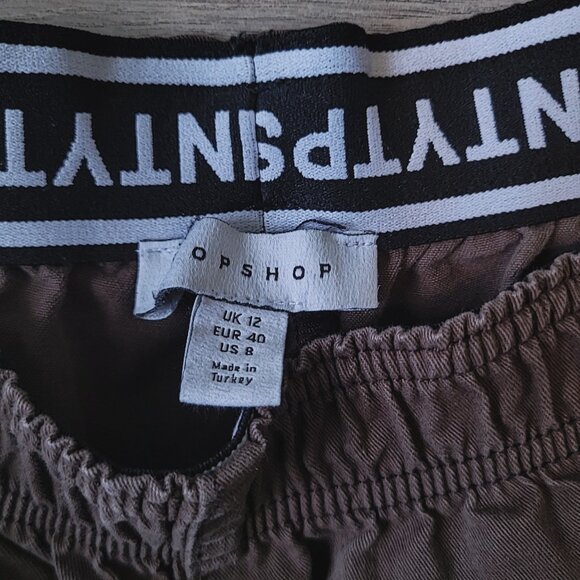 Brown Oversized Wide leg Sweatpants - Picture 7 of 7